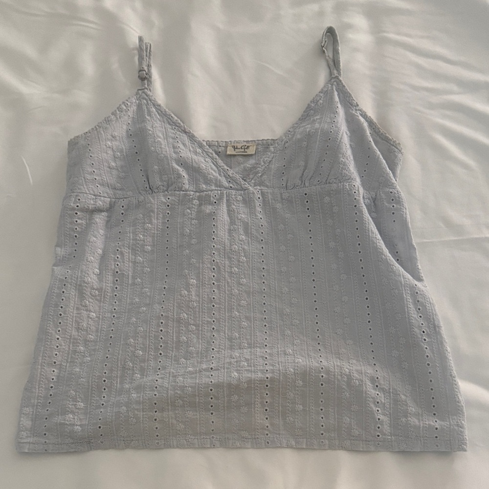 Jhon Galt blue top